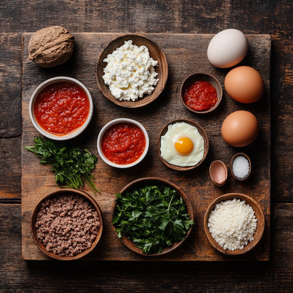 Ricotta Meatballs ingredients