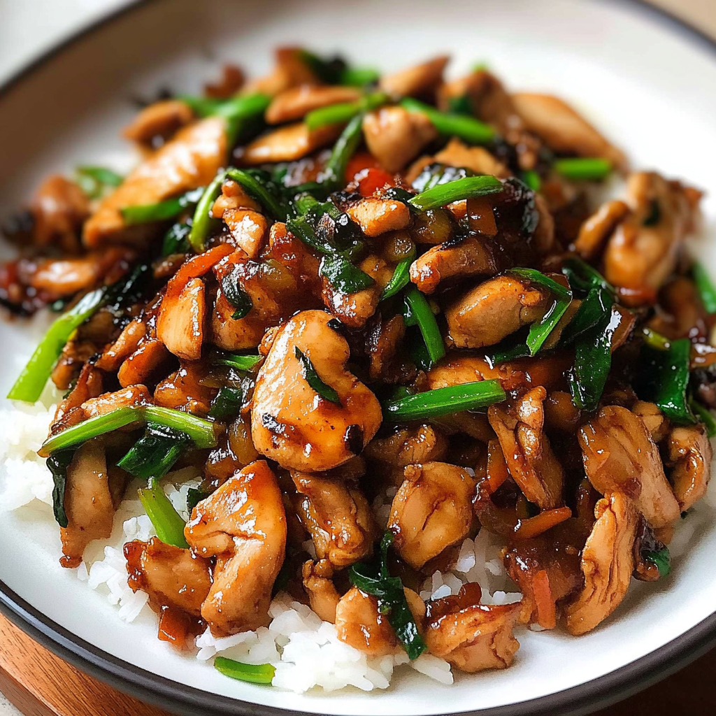 Spicy Ginger Chicken Stir Fry
