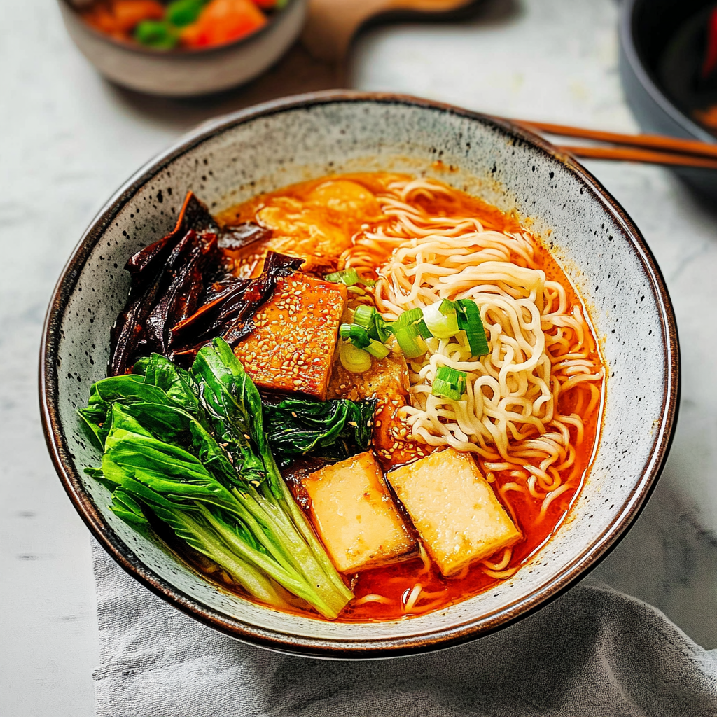 Spicy Vegetarian Ramen