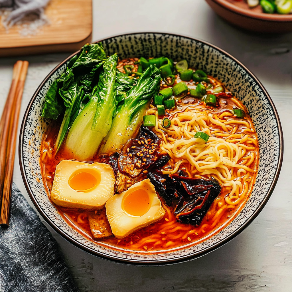 Spicy Vegetarian Ramen