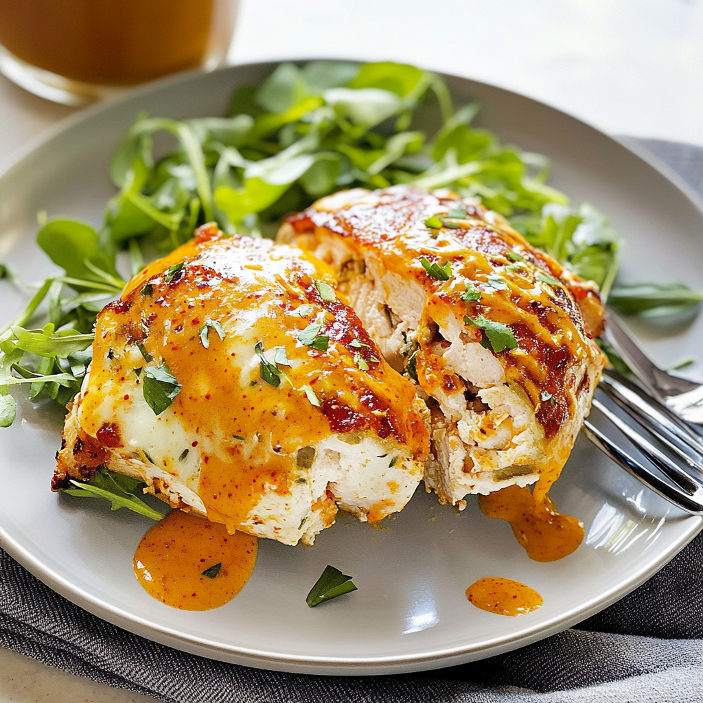 Stuffed Buffalo Chicken