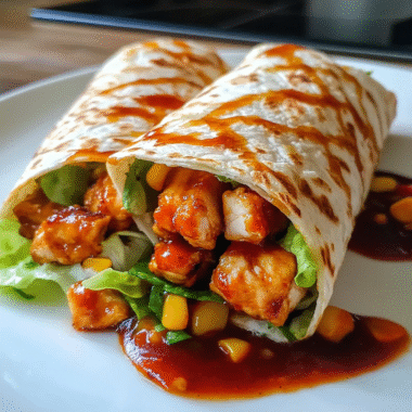 Sweet Chili Chicken Wraps