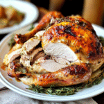 Thanksgiving Herb Butter Roast Turkey