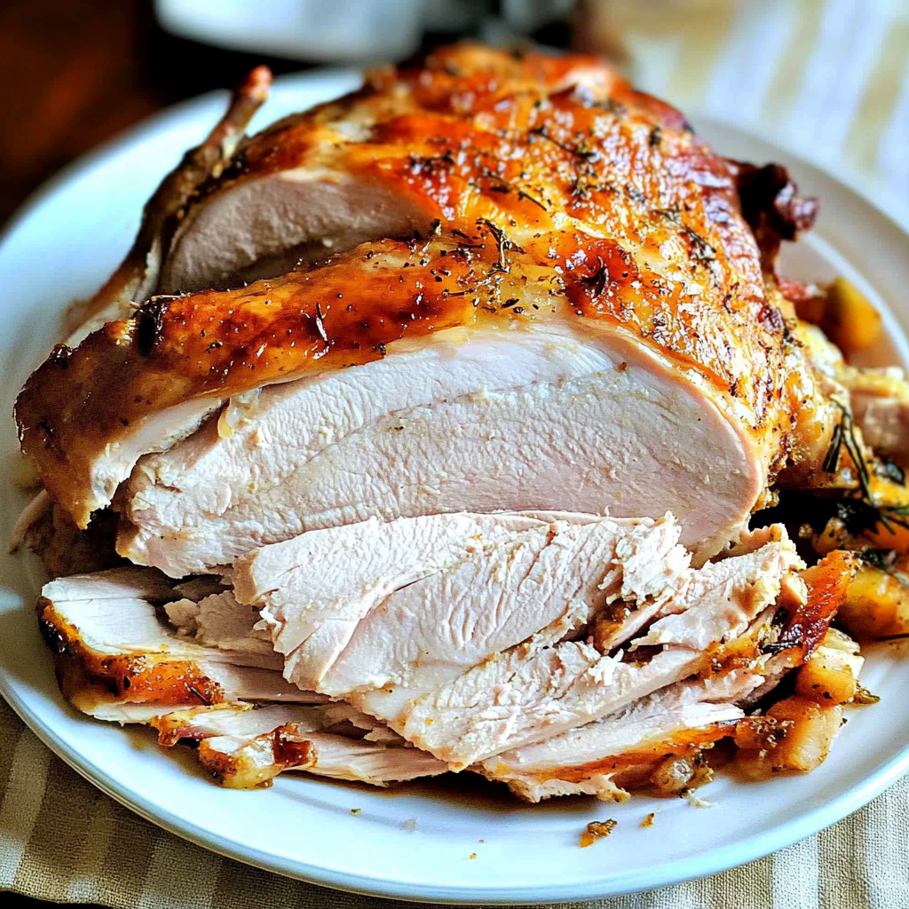Thanksgiving Herb Butter Roast Turkey