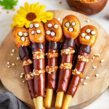 Thanksgiving Turkey Pretzel Rods