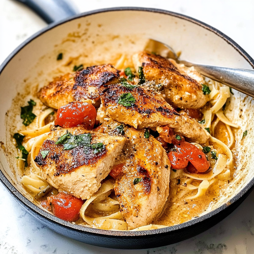 Tuscan Chicken Pasta