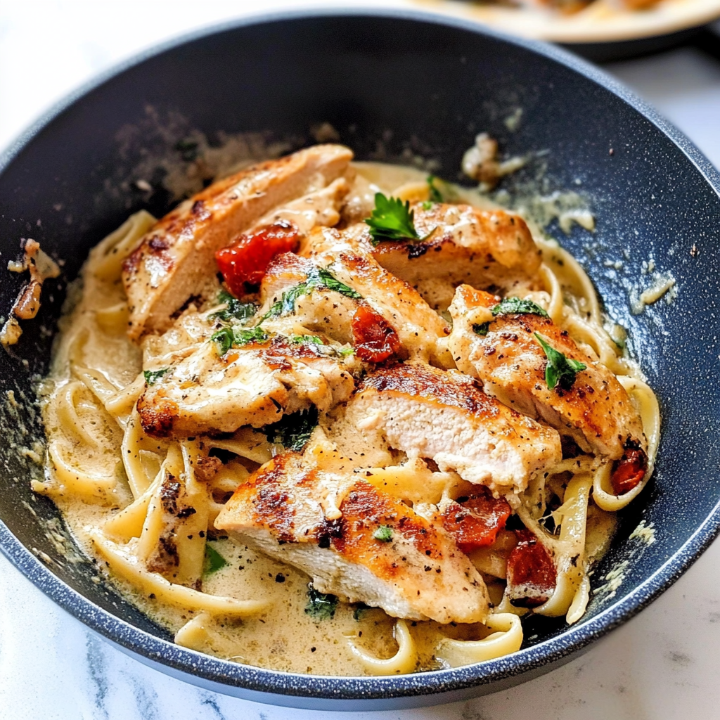 Tuscan Chicken Pasta