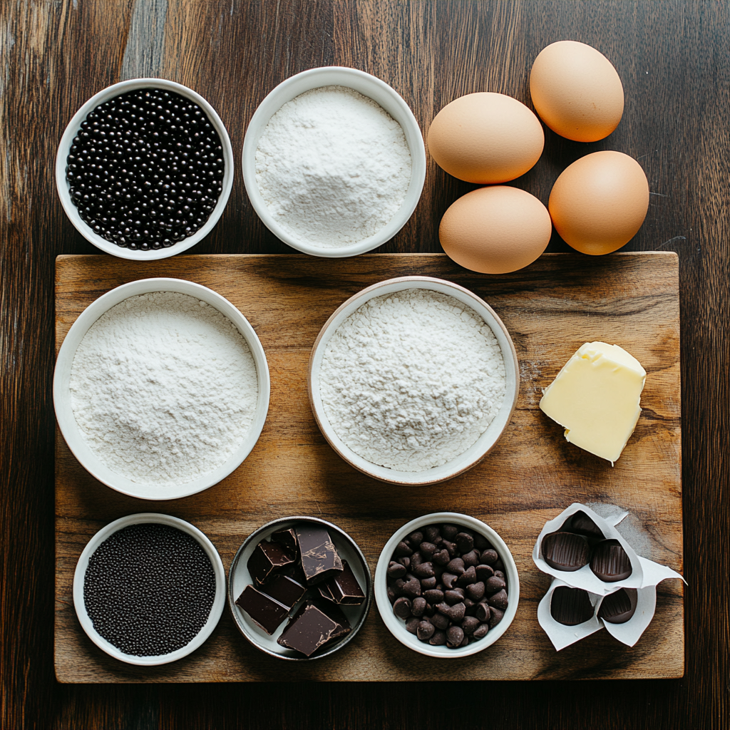 Witch Hat Halloween Cookies ingredients