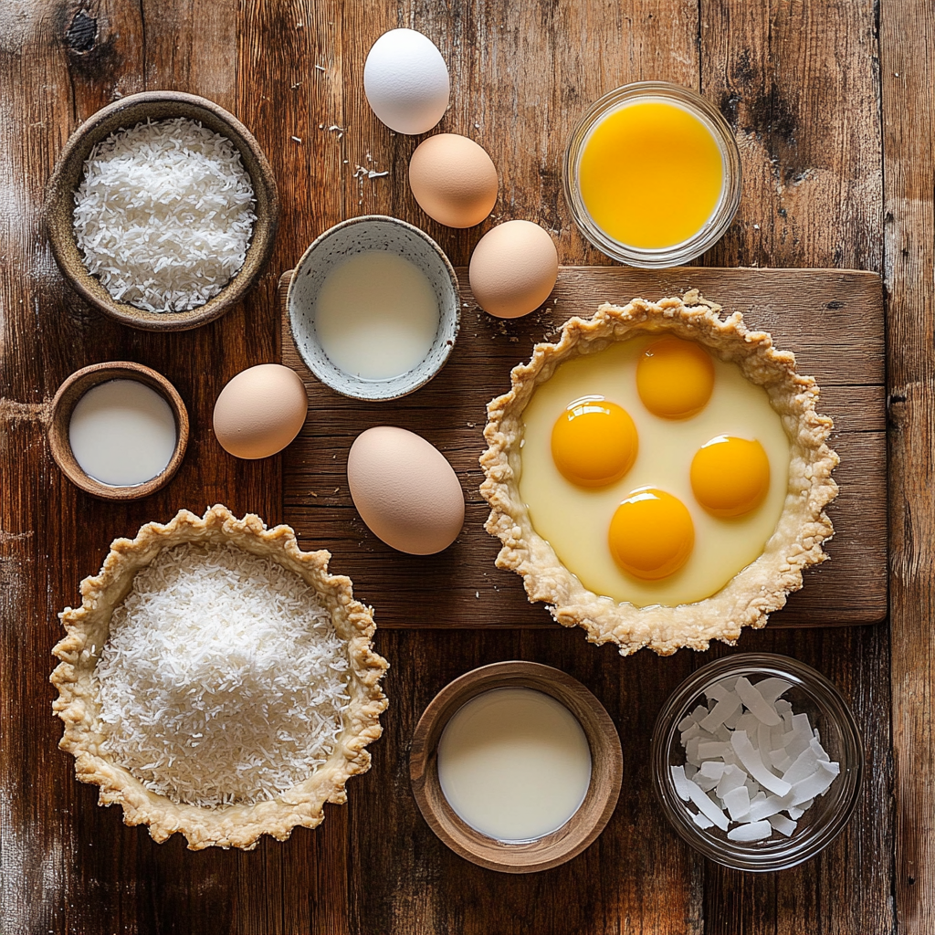 coconut cream pie ingredients