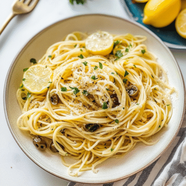 lemon pasta recipes