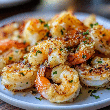 Air Fryer Garlic Parmesan Shrimp