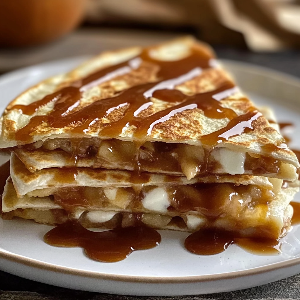 Apple Cinnamon Breakfast Quesadillas