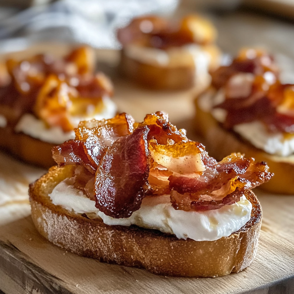 Bacon Crostini