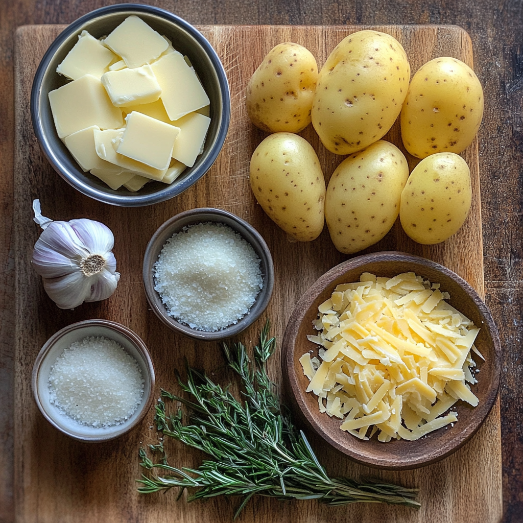 Brown Butter and Herb Mashed Potato Bake ingredients
