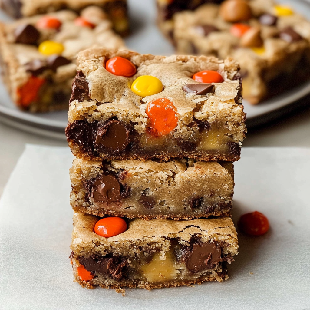 Candy Bar Blondies