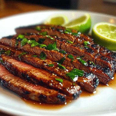 Chili Lime Flank Steak