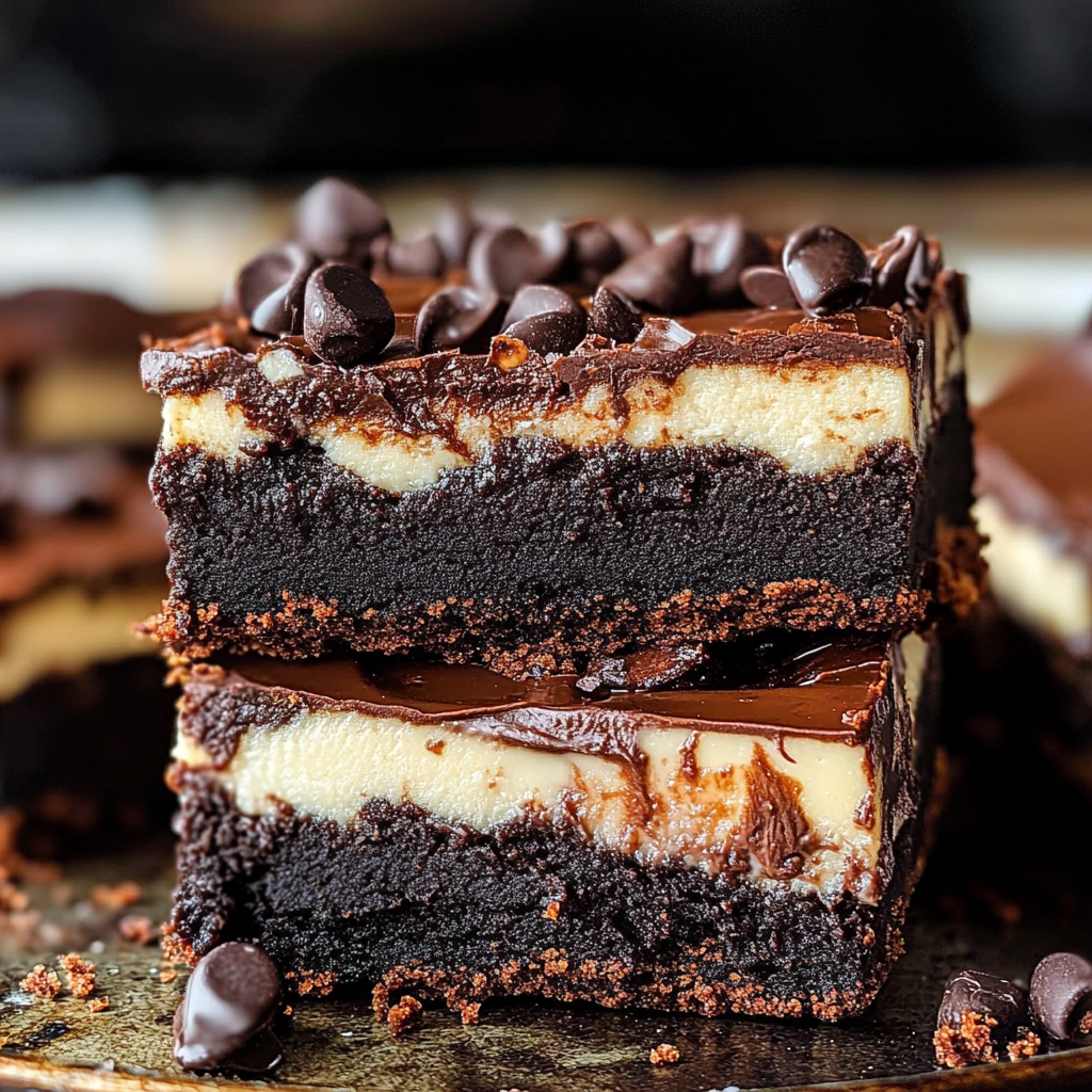 Chocolate Cheesecake Brownie