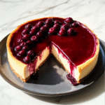 Christmas Cranberry Cheesecake