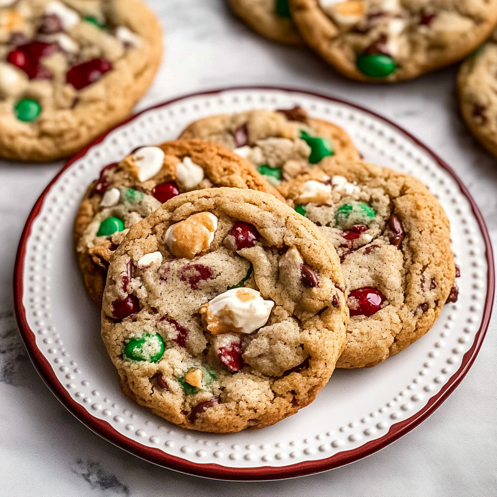 Christmas Kitchen Sink Cookies