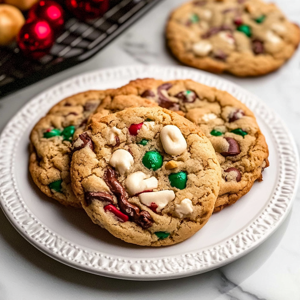 Christmas Kitchen Sink Cookies