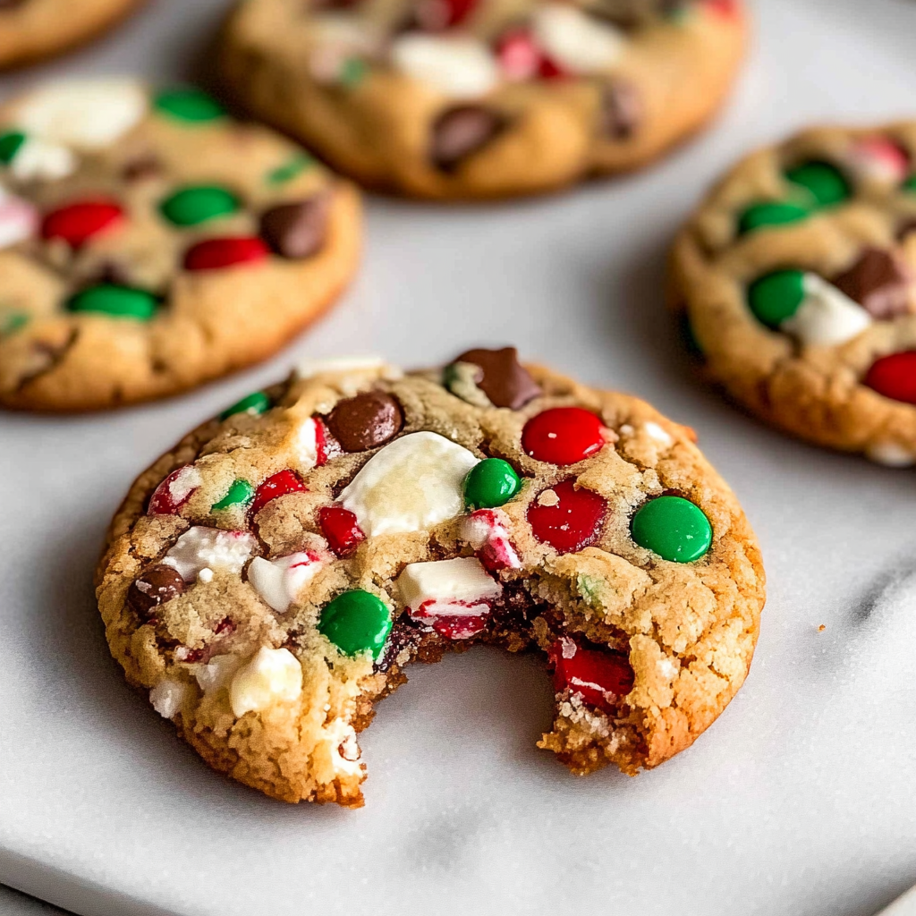 Christmas Kitchen Sink Cookies