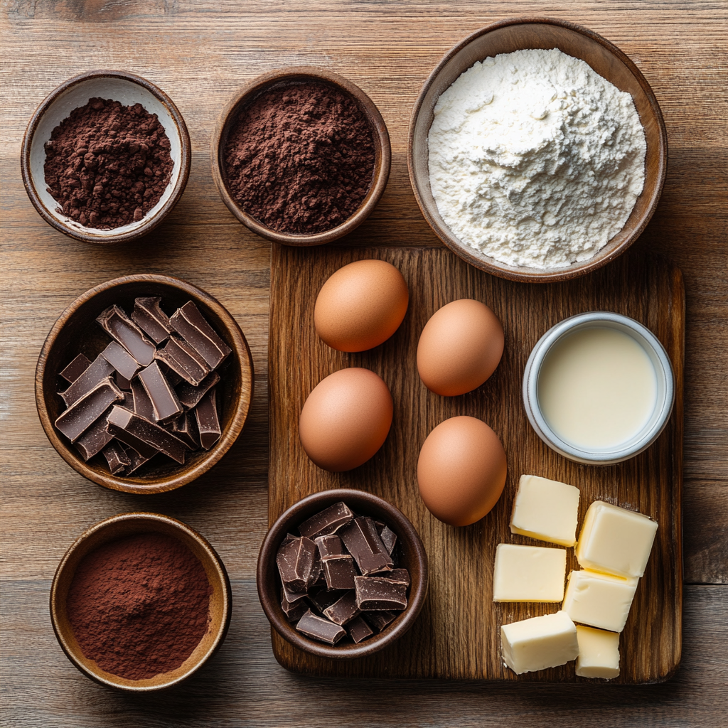 Christmas Marble Red Velvet Cake with Cream Cheese Frosting ingredients