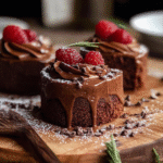 Christmas Mini Chocolate Cakes