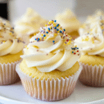 Christmas Moist Vanilla Cupcakes