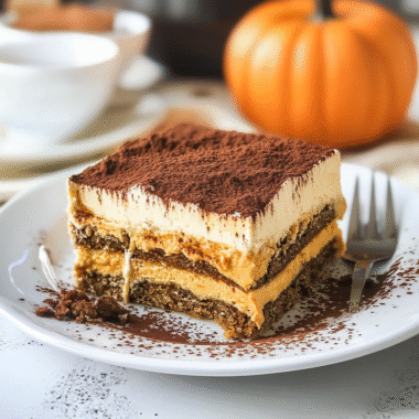 Christmas Pumpkin Tiramisu