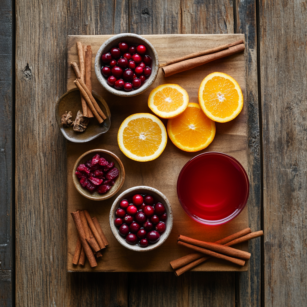Christmas Punch No Alcohol ingredients