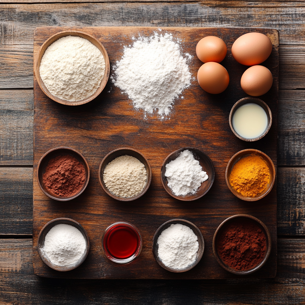 Christmas Red Velvet Crinkle Cookies