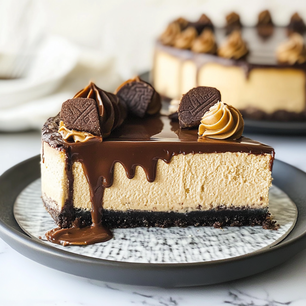 Christmas Reese’s Cheesecake