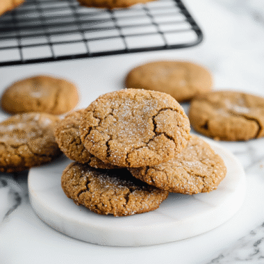 Gluten Free Ginger Molasses Cookies