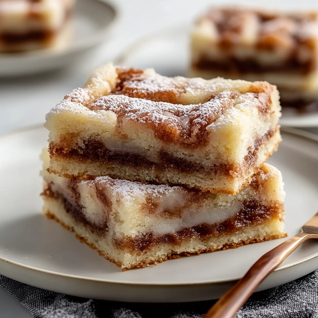 Cinnamon Roll Bliss Bars