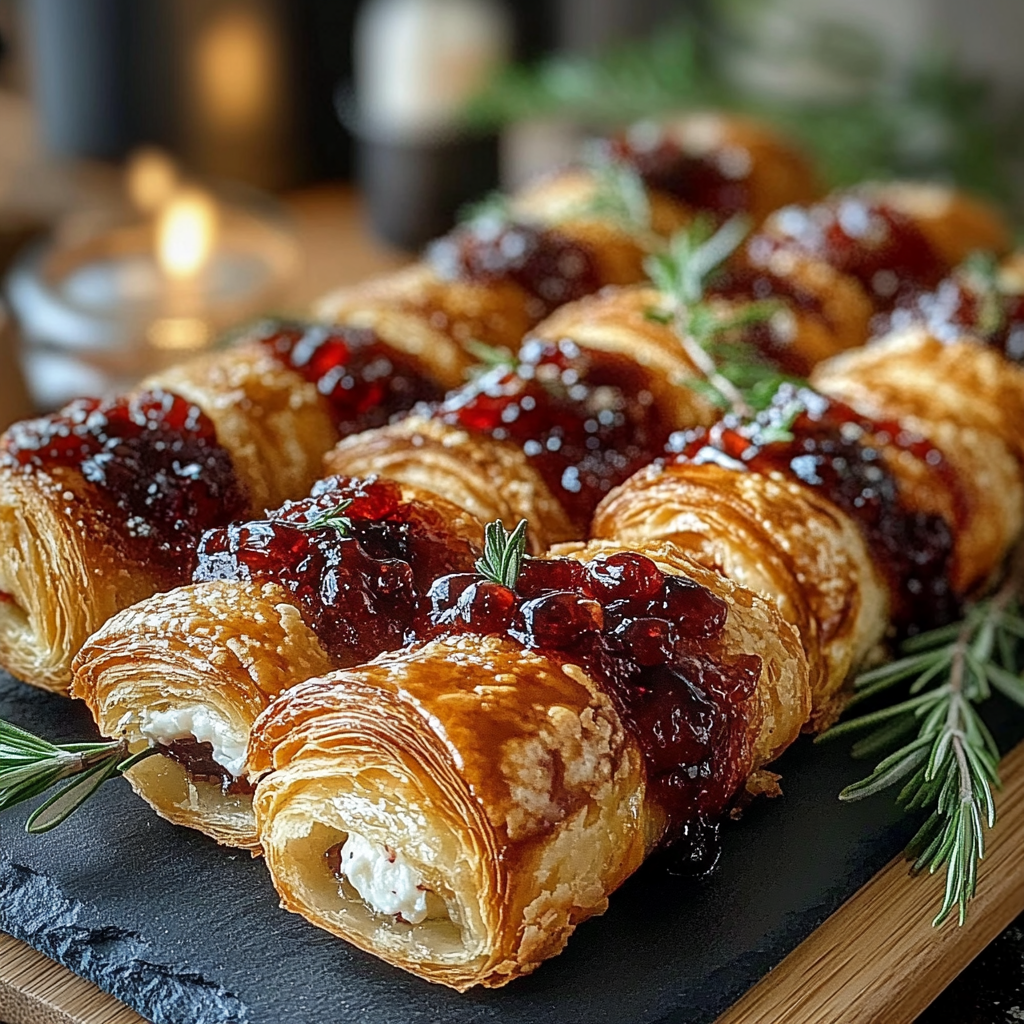Cranberry Brie Puff Pastry Twists: A Culinary Delight