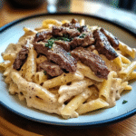 Creamy Steak Pasta