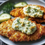 Crispy Dill Pickle Parmesan Chicken
