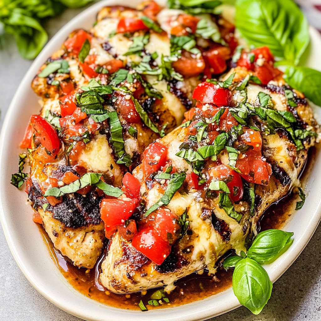Easy Bruschetta Chicken