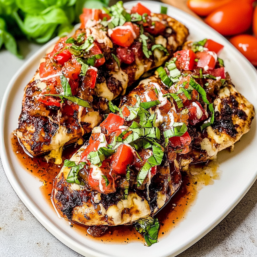 Easy Bruschetta Chicken