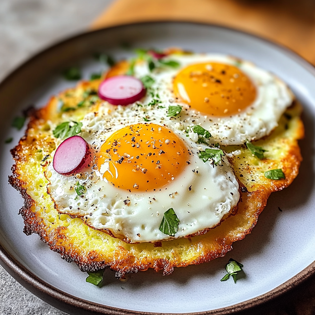Feta Fried Eggs