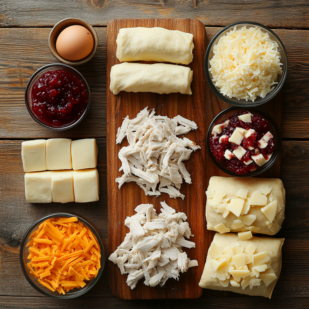 Turkey Cranberry Crescent Ring Recipe