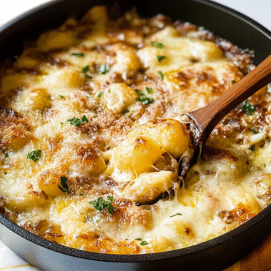 French Onion Gnocchi