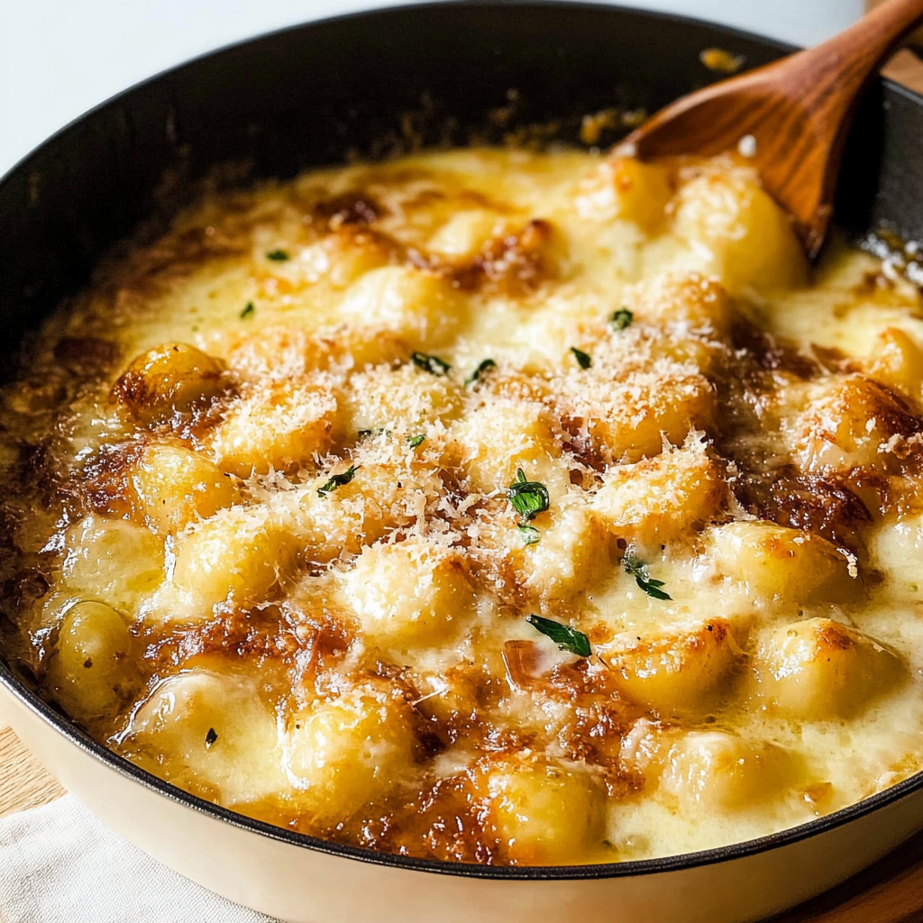 French Onion Gnocchi
