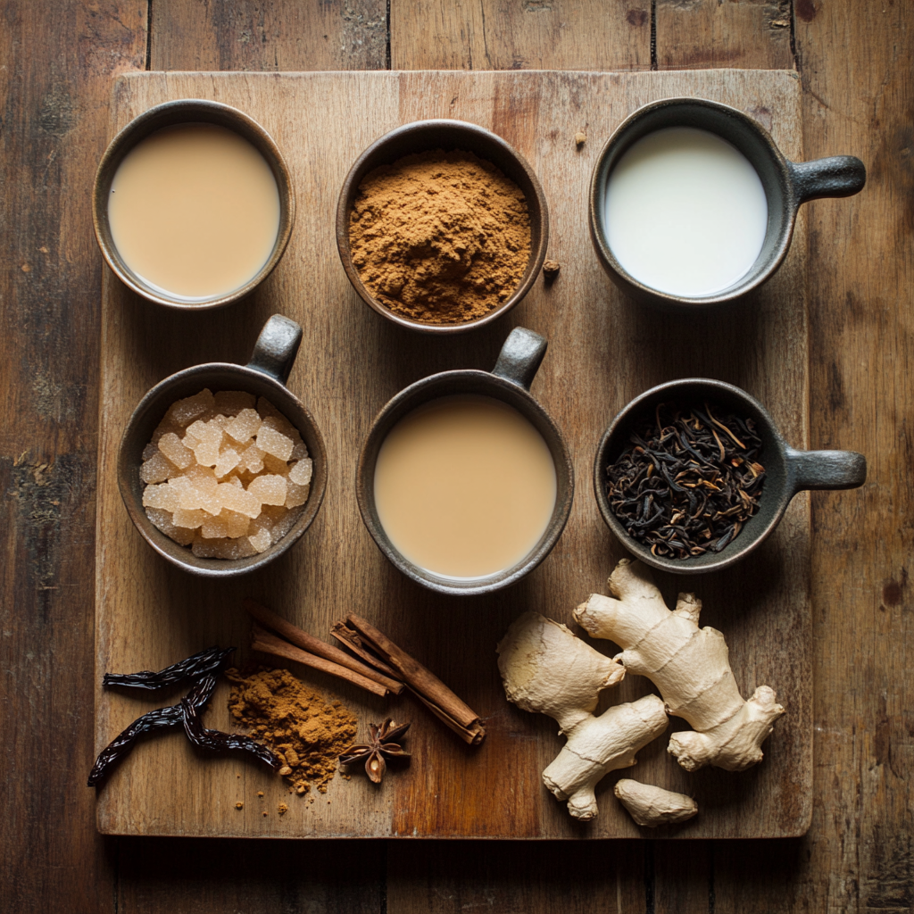 Gingerbread Chai Coffee ingredients