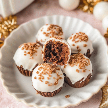 Gingerbread Truffles