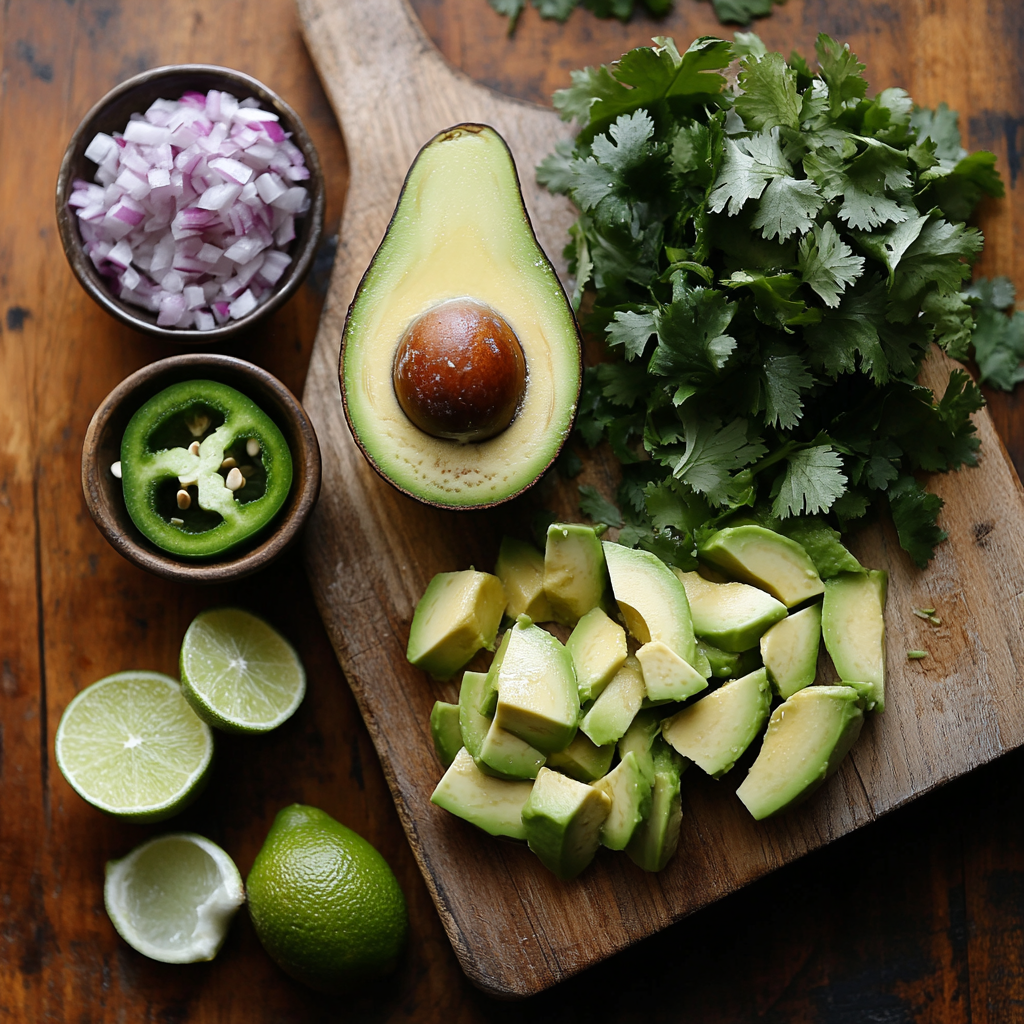Guacamole ingredients