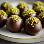 Homemade Pistachio Truffles