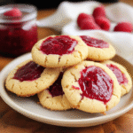 Lemon Raspberry Curd Cookies