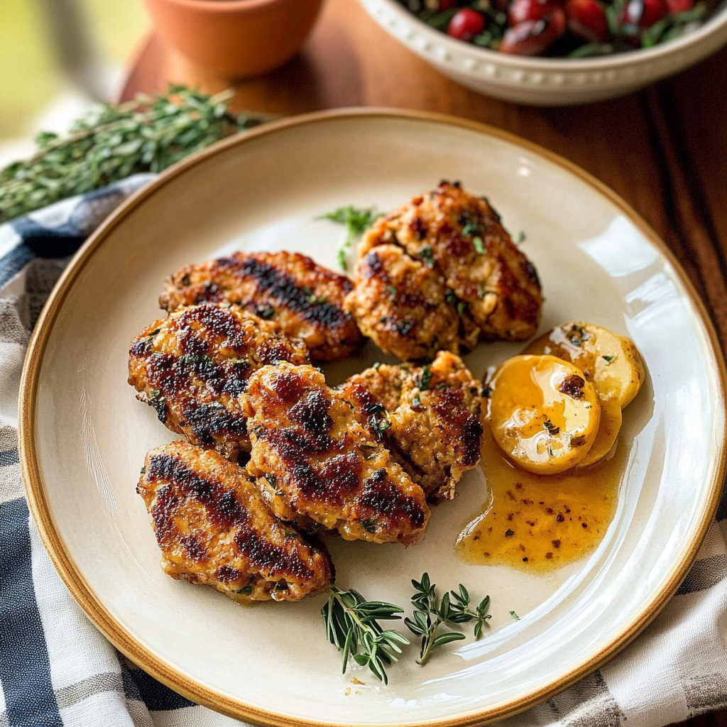 Maple Chicken Breakfast Sausage