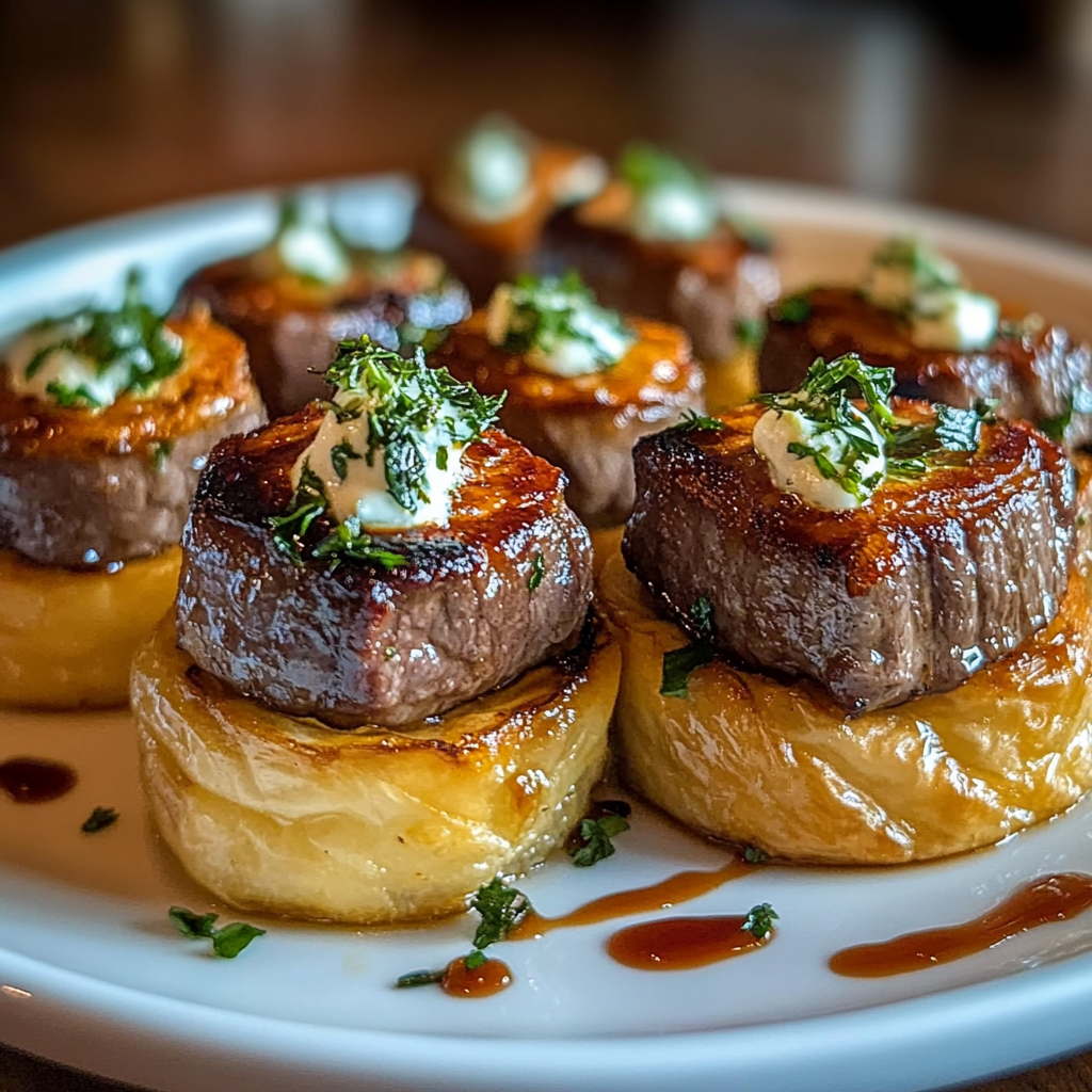 Mini Beef Wellington Bites